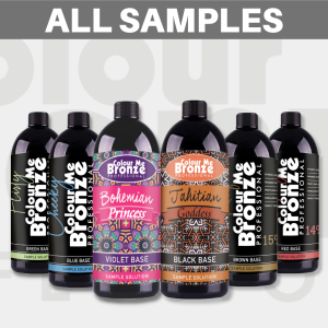 Colour Me Bronze Professional - All Solution Samples