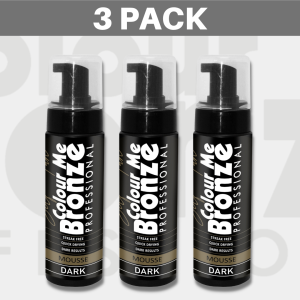 Colour Me Bronze Professional - Self Tan Mousse - 3 pack