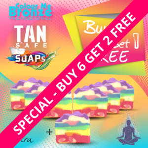 TANsafe Soap - Aura - Buy 6 Get 2 Free