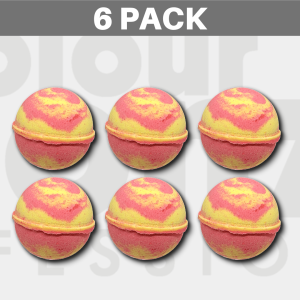TANblast Bath Bombs - Champagne & Strawberries - 6 pack