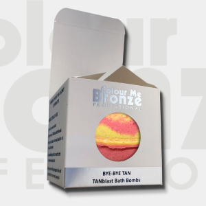 Colour Me Bronze Professional TANblast Bath Bomb - Champagne & Strawberries