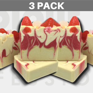 TANsafe Soap - Champagne & Strawberries - 3 pack