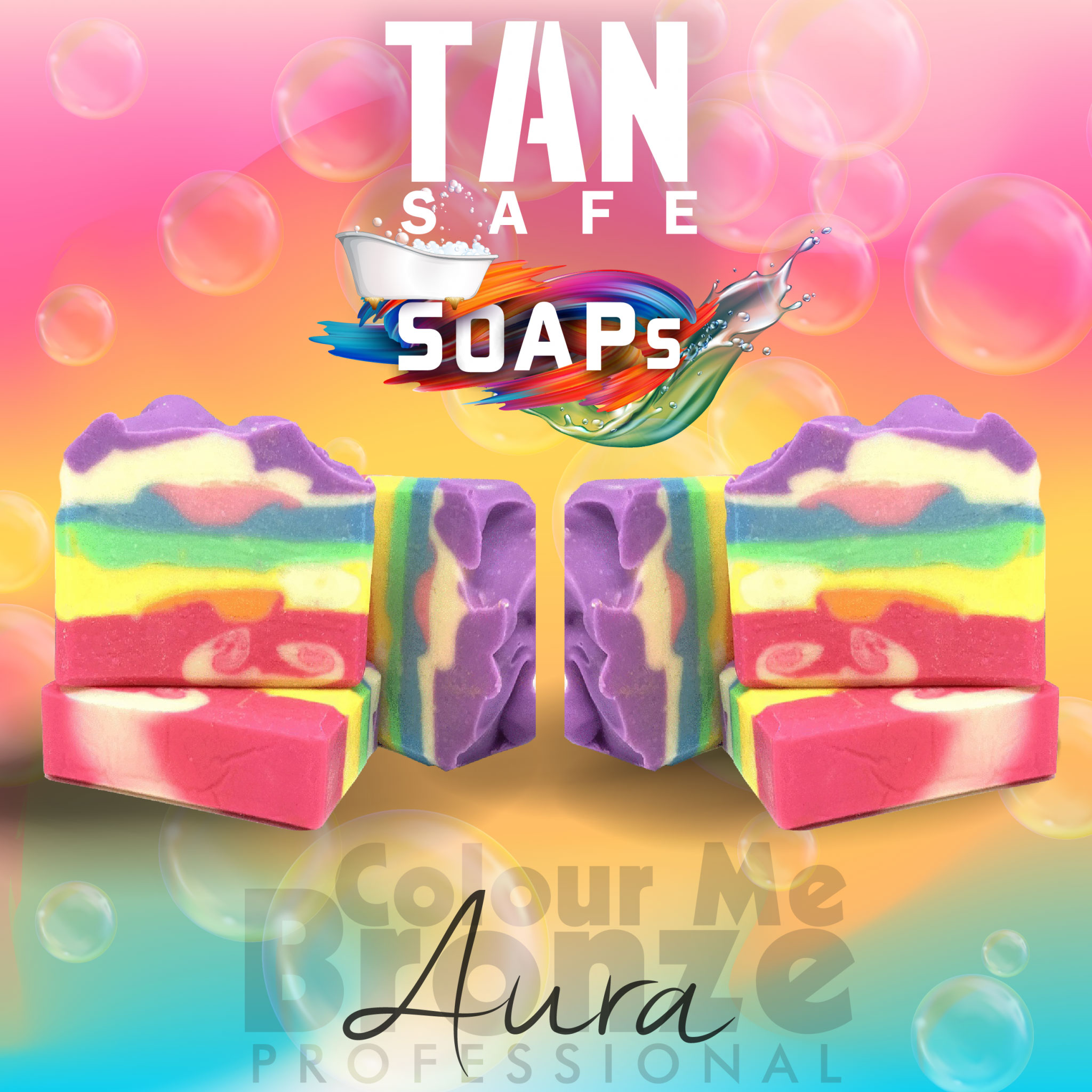 Colour Me Bronze Professional TANsafe Soap - Aura