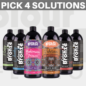 Colour Me Bronze Professional - Pick 4 solutions